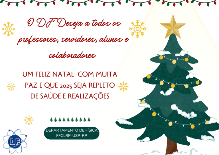 Mensagem Especial De Boas Festas Do Departamento De F Sica Da Ffclrp