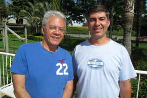 Figura 4 - Professores Orlando e Gustavo Ribeiro