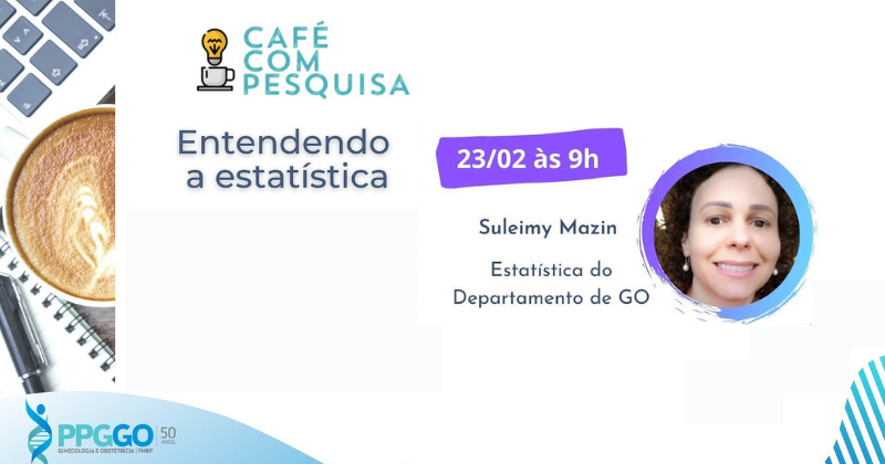 Você está visualizando atualmente “Entendendo a estatística” é o tema do próximo Café com Pesquisa