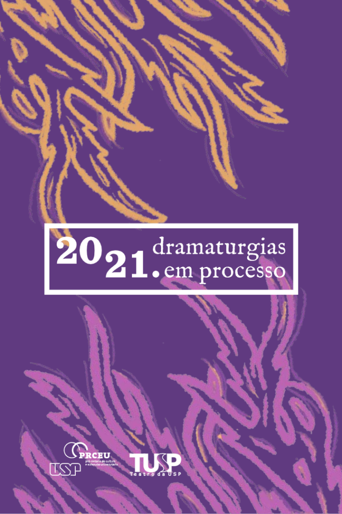 Capa do livro Dramaturgias em Processo v.1: 2021