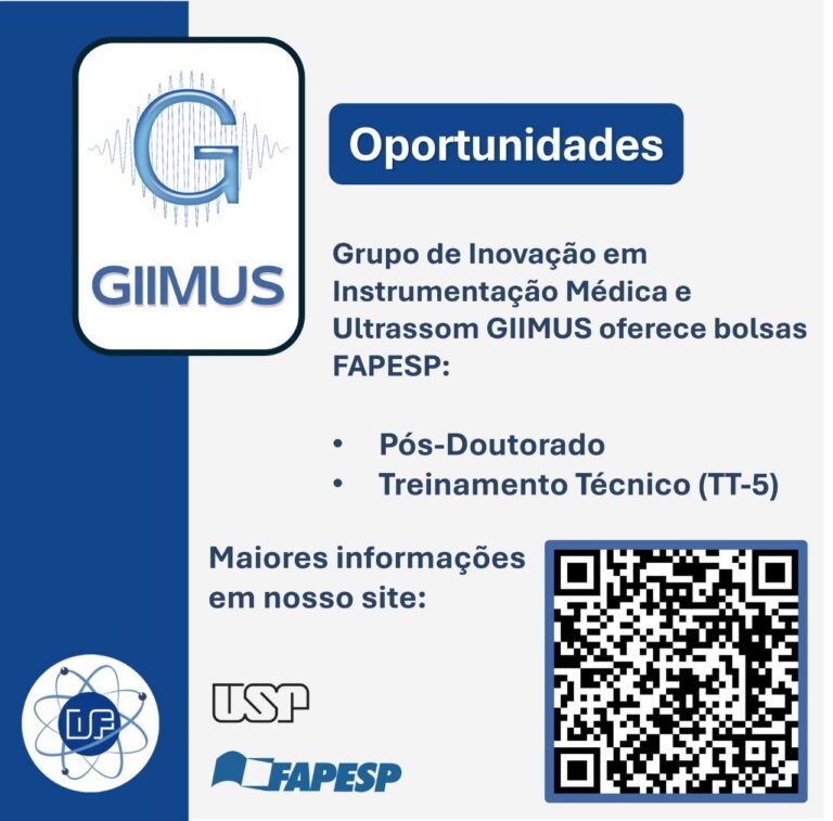 Leia mais sobre o artigo Oportunidades de Pós-doc e TT-5 no Laboratório GIIMUS – DF/FFCLRP