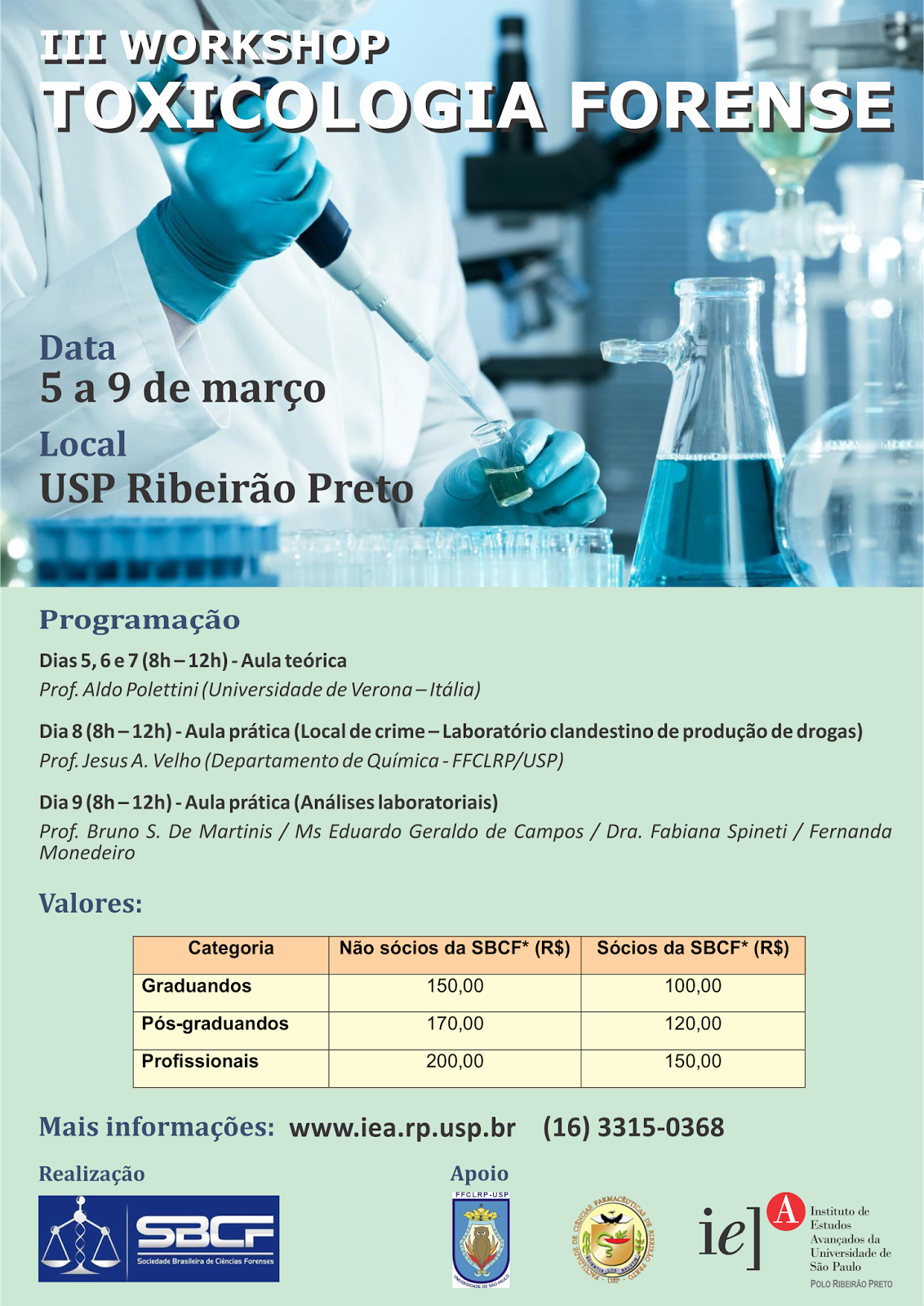 Toxicologia Forense: Identificação e Metabolismo das drogas de abuso