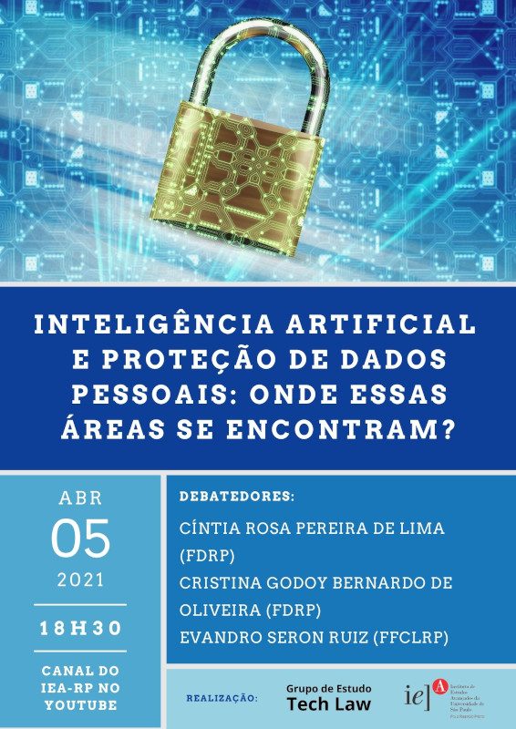 Evento on-line discute inteligência artificial e proteção de dados