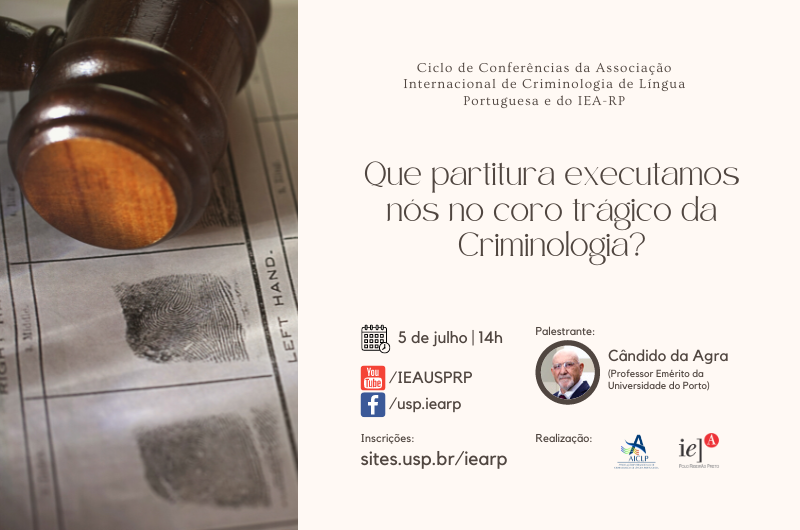 Conferência discute criminologia e sua importância atual