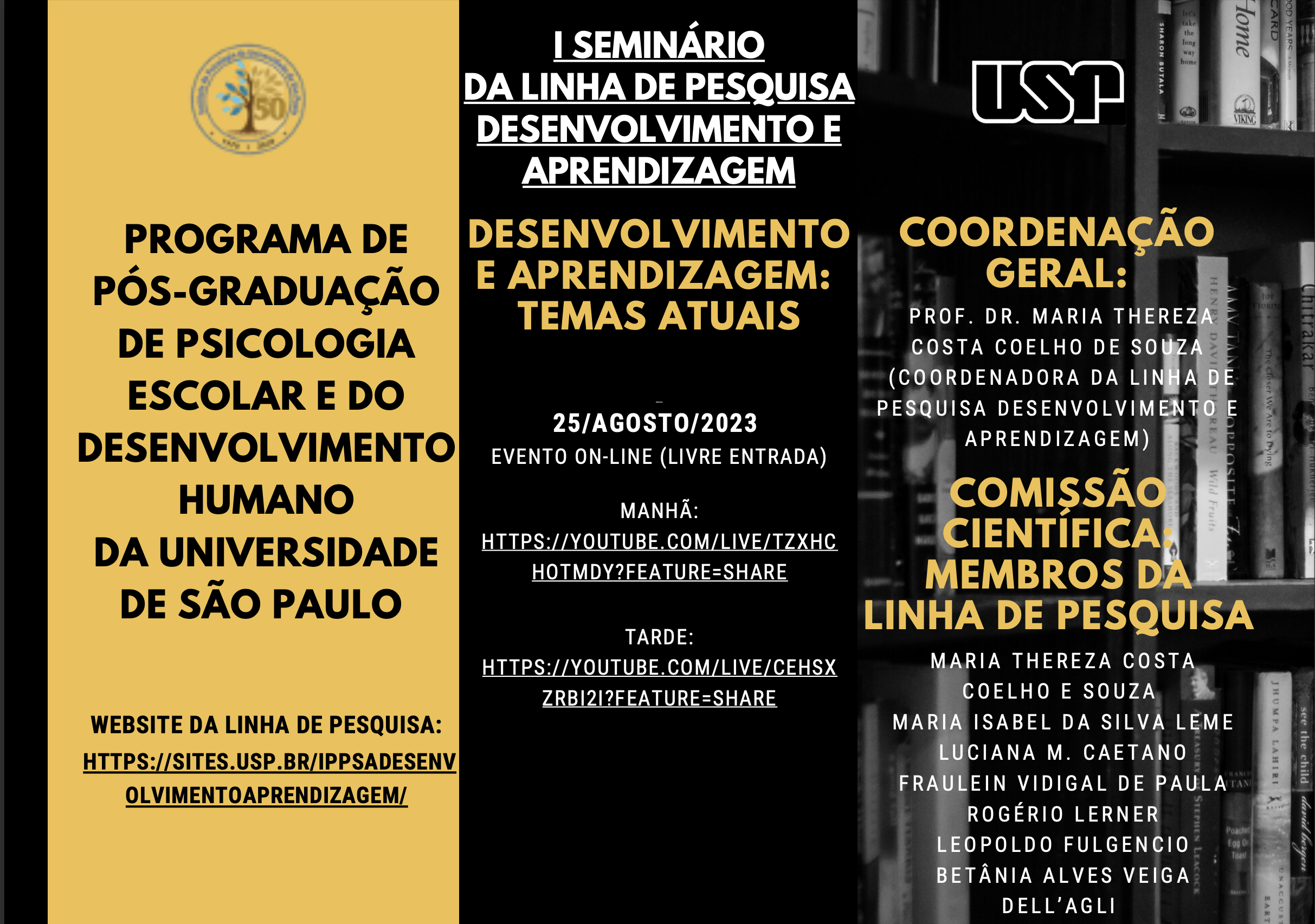 Seminários de Psicopedagogia - Produtor - Eventos e Conteúdos na