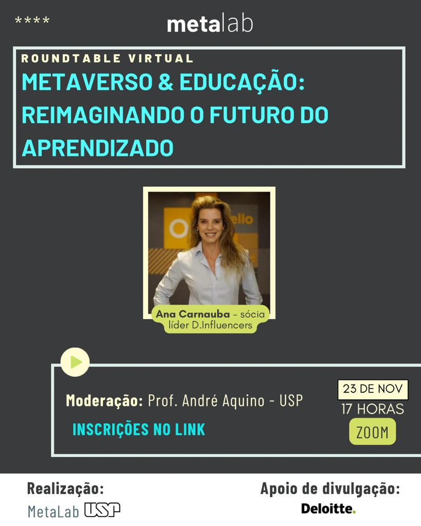 O futuro da educação: Metaverso?