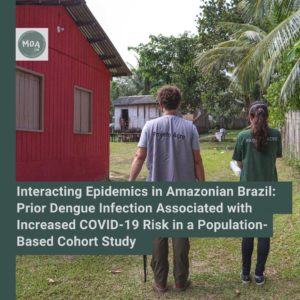 Leia mais sobre o artigo Estudo publicado na revista científica Clinical Infectious Diseases discute relação entre dengue e COVID-19