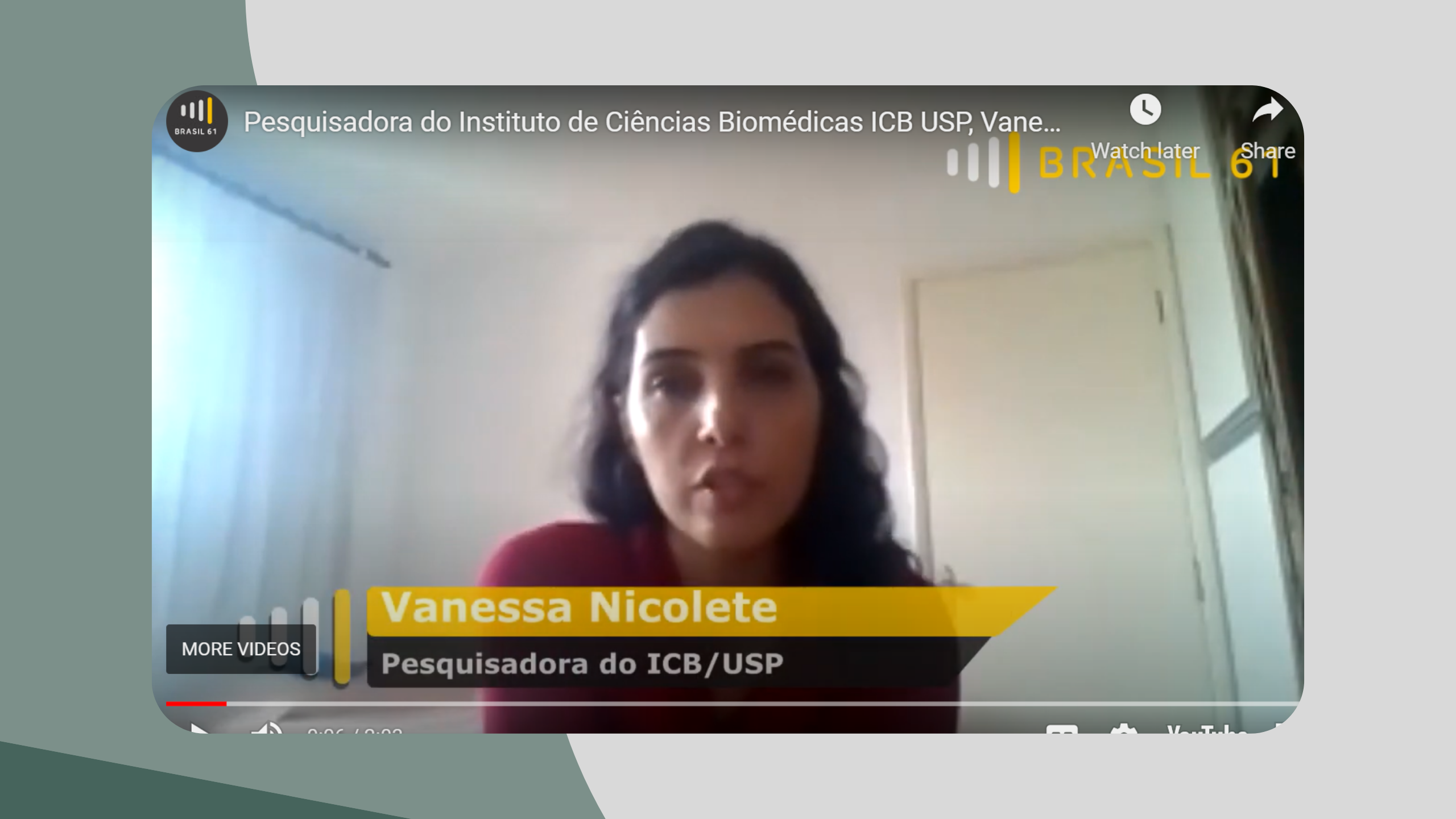 Você está visualizando atualmente Dra. Vanessa Nicolete, pesquisadora do Moa Lab, fala ao Brasil 61 a respeito de estudo que relaciona dengue a COVID-19