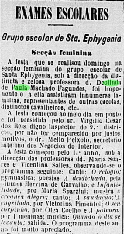 Correio Paulistano, 17 de dezembro 1897. Hemeroteca Digital da Biblioteca Nacional.