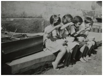 Sopa escolar, 1937.
Fonte: INSTITUTO BUTANTAN. Núcleo de Documentação do Instituto Butantan. Acervo Grupo Escolar Rural.