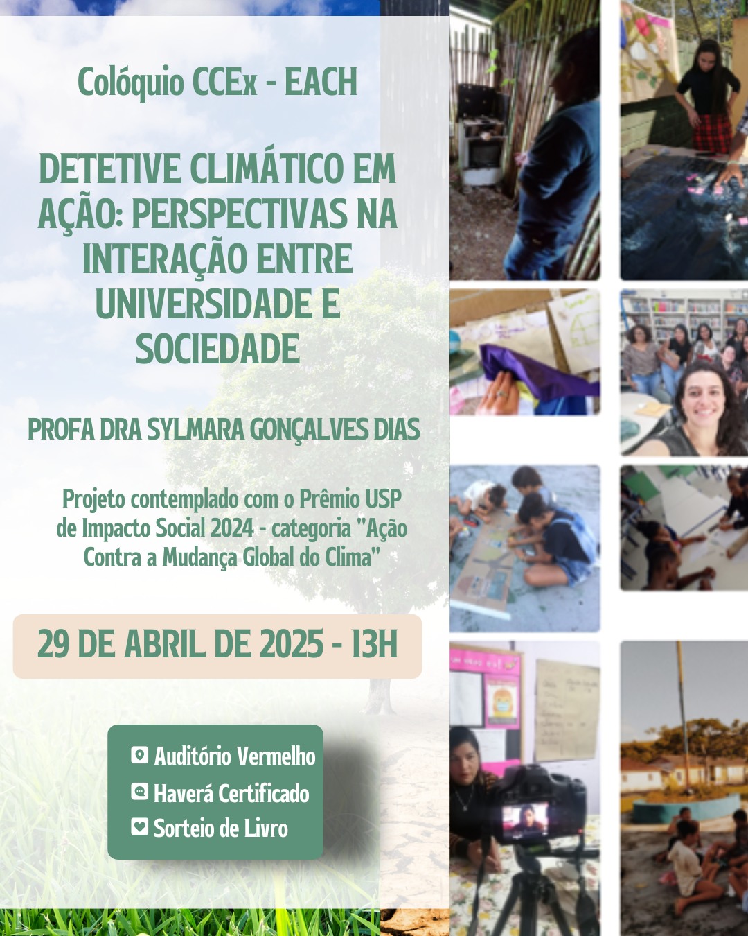 Professora Sylmara Gonçalves Dias participa de colóquio de extensão universitária na EACH USP