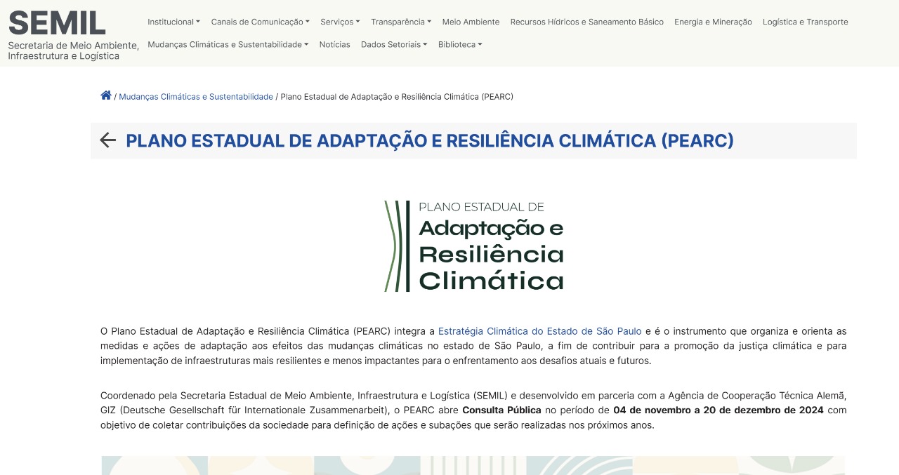 Detetive Climático é citado como referência sobre justiça climática no Plano Estadual de Adaptação e Resiliência Climática (PEARC)