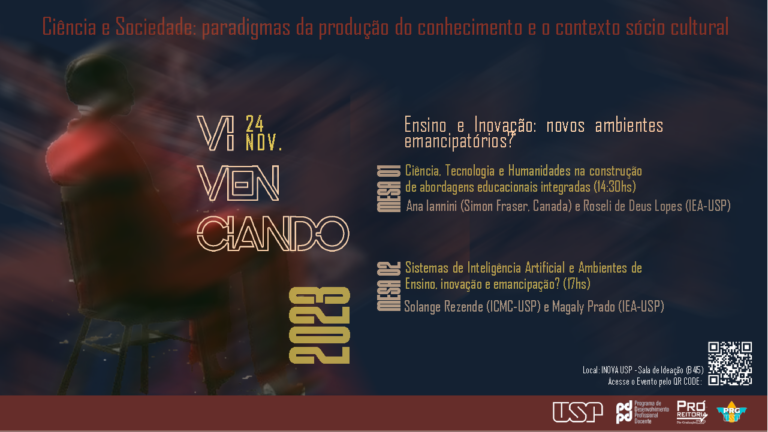 Confira programação completa: Ciência e Sociedade: paradigmas da produção do conhecimento e o contexto sócio cultural’, agora integrado ao Programa de Desenvolvimento Profissional Docente (PDPD)