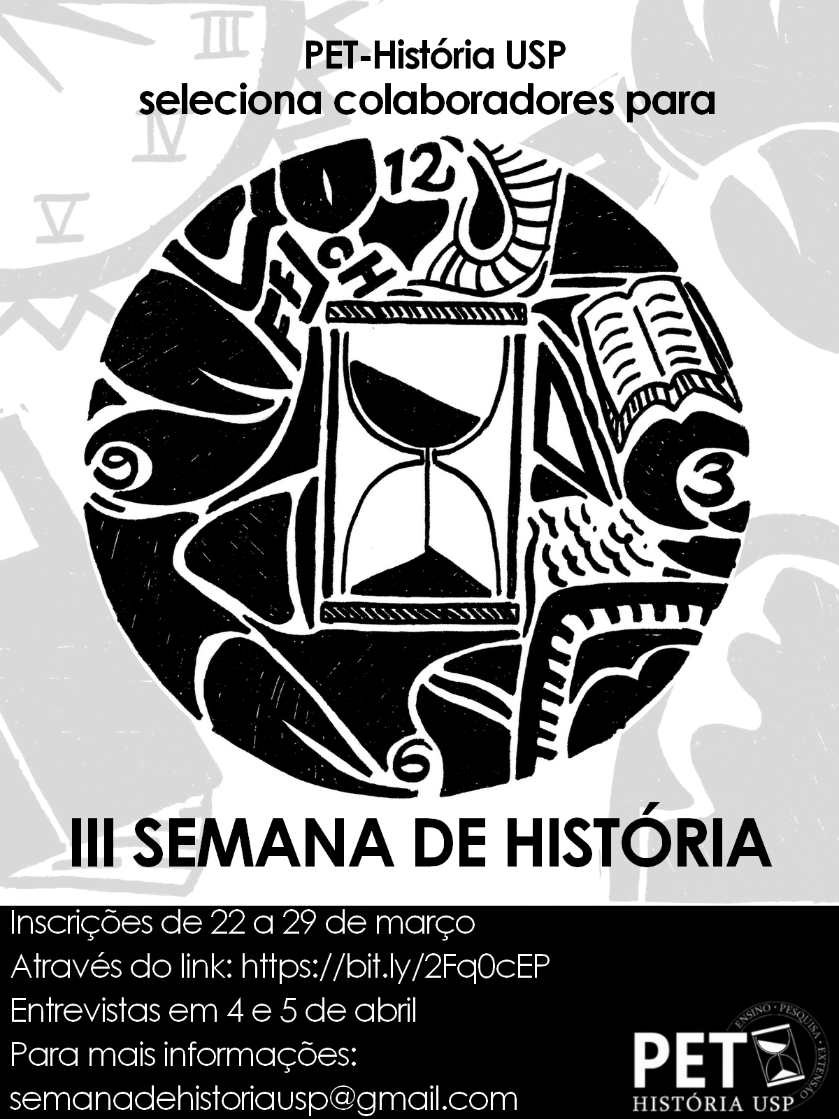 cartaz de colaboradores da semana IMP