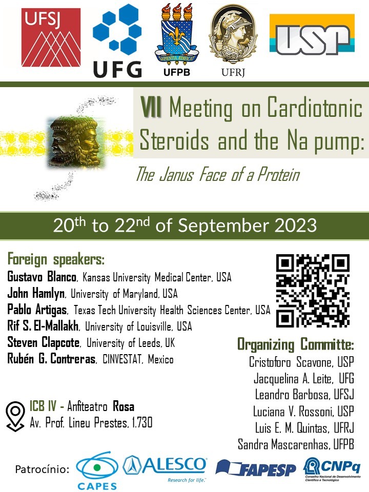 You are currently viewing (Português) VII Meeting on Cardiotonic Steroids and the Na Pump: The Janus Face of a Protein