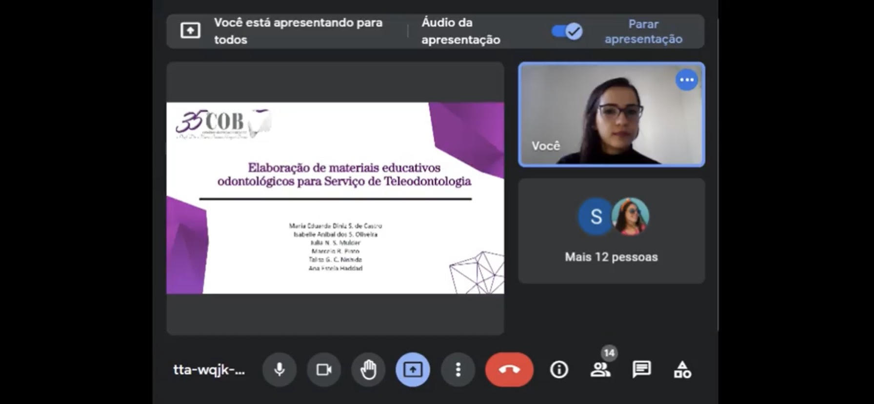 Leia mais sobre o artigo Aluna de IC da FOUSP recebe menção honrosa no 35º Congresso Odontológico de Bauru