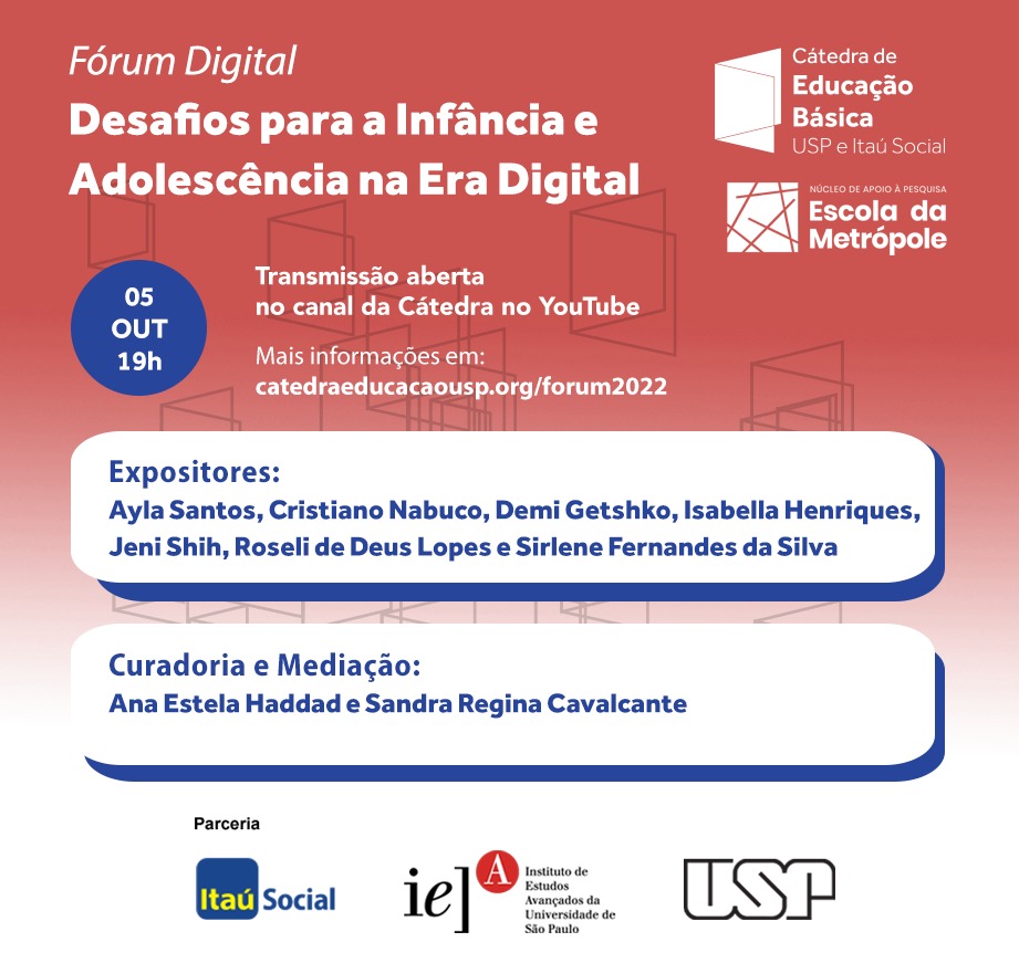 Leia mais sobre o artigo Fórum Digital – Desafios para a Infância e Adolescência na Era Digital